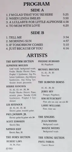 LP Alphonse Mouzon: Morning Sun (Metronome 0060.475) D 1981