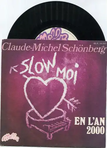 Single Claude Michel Schönberg: En L`An 2000 (Melba 14 097) F 1976