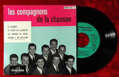 EP Les Compagnons de la Chanson: Le Galerien + 3 (Columbia ESRF 1011) F..