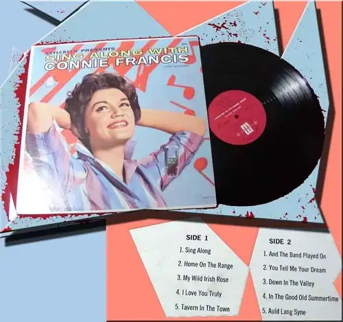 LP Connie Francis: Sing Along with Connie