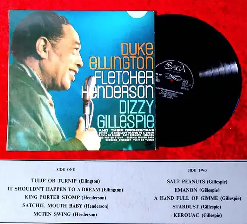LP Duke Ellington Fletcher Henderson Dizzy Gillespie (Presto PRE 637) UK 1963