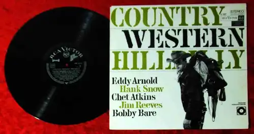 LP Country Western Hillbilly (RCA J 137) Deutscher Schallplattenclub 