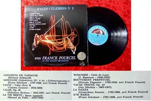 LP Franck Pourcel Pages Celebres No. 2