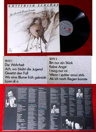 LP Gottfried Schlögl: Als ich noch fliegen konnte (Ariola 201 207-365) D 1979