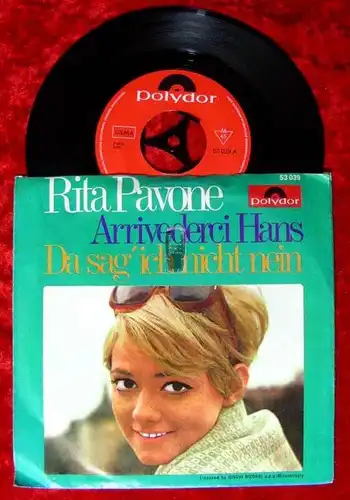 Single Rita Pavone: Arrivederci Hans