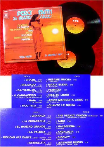 2LP Percy Faith: 24 Grands Succes (CBS)