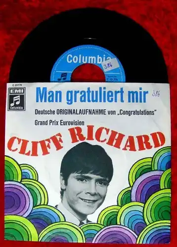 Single Cliff Richard Man gratuliert mir