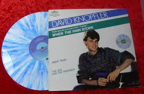 Maxi David Knopfler: When the Rain stops (coloured vinyl)