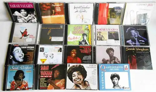 24 CD´s  Sarah Vaughan  - Sammlung -