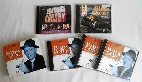 5 CD´s  Bing Crosby  - Sammlung -