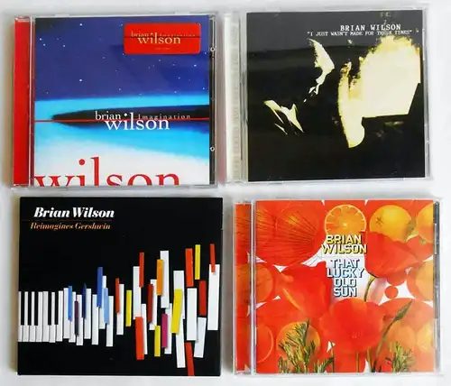 4 CD´s  Brian Wilson   - Sammlung -