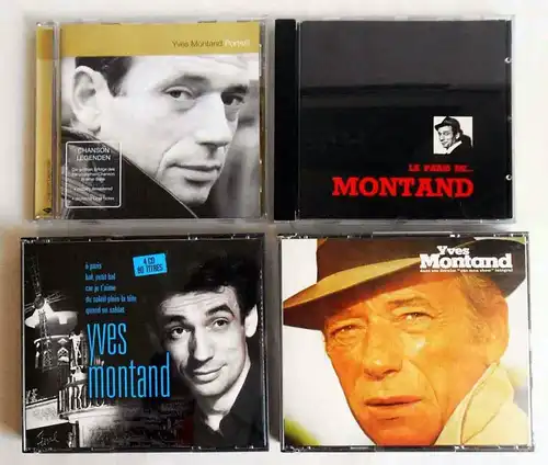 8 CD´s  Yves Montand  - Sammlung -