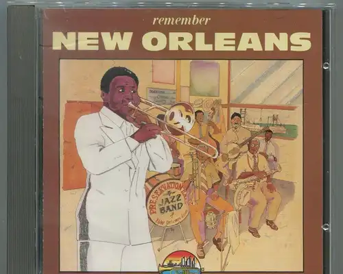 CD Remember New Orleans - Original Recordings 1950 - 1958 (GOJ) 