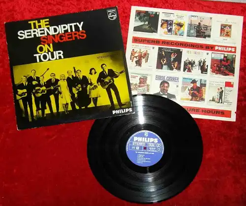 LP Serendipity Singers On Tour (Philips 852 076 BY) NL
