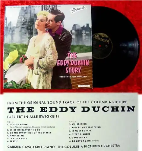 LP The Eddy Duchin Story Carmen Cavallaro 1964 dt.Press