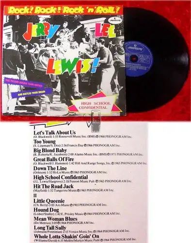 LP Jerry Lee Lewis: Rock! Rock! Rock'n Roll!