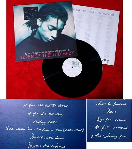 LP Terence Trent D`Arby: Introducing The Hardline According to...(CBS 4509111)