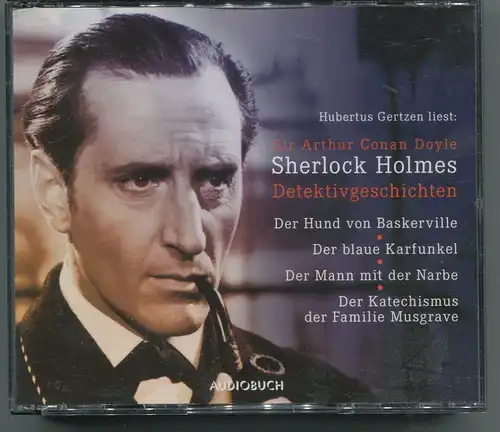 6CD Box Hubertus Gertzen liest Sherlock Holmes Detekivgeschichten (2001)