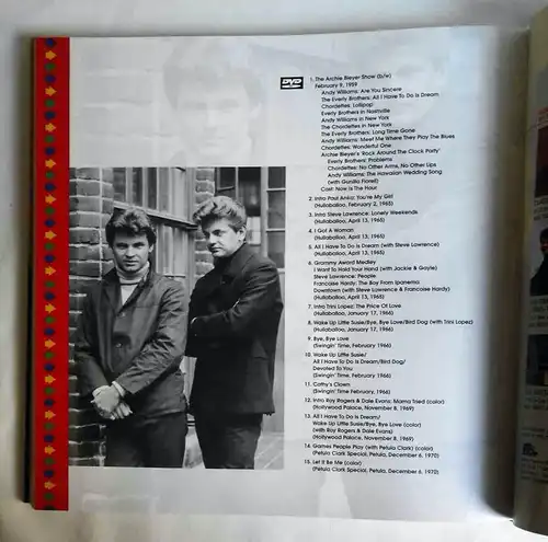 8 CD Box Everly Brothers: Chained To A Memory  (Bear Family) D 2006