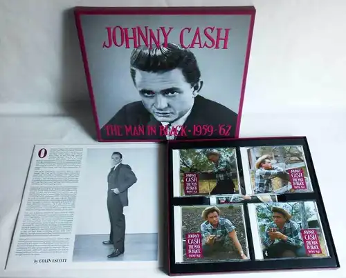 5 CD Box Johnny Cash: The Man In Black 1959 - 1962 (Bear Family) D 1991