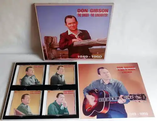 4 CD Box Don Gibson: The Singer - The Songwriter 1949 - 1960 (Bear Family) D1991