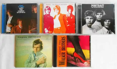 5 CD´s  Walker Brothers & John Walker   - Sammlung -