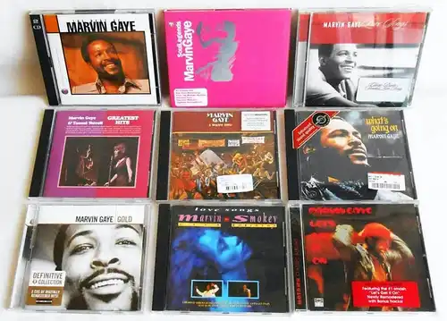 11 CD´s Marvin Gaye  - Sammlung -