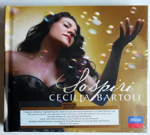 2CD Cecilia Bartoli: Sospiri (Decca) 2010