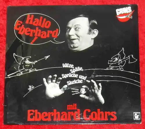 LP Eberhard Cohrs: Hallo Eberhard! (Hansa 28 998 OT) D 1977