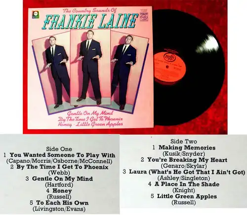 LP Frankie Laine: The Country Sounds of... (MfP 50256) UK 1973