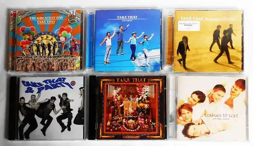 7 CD´s  Take That  - Sammlung -