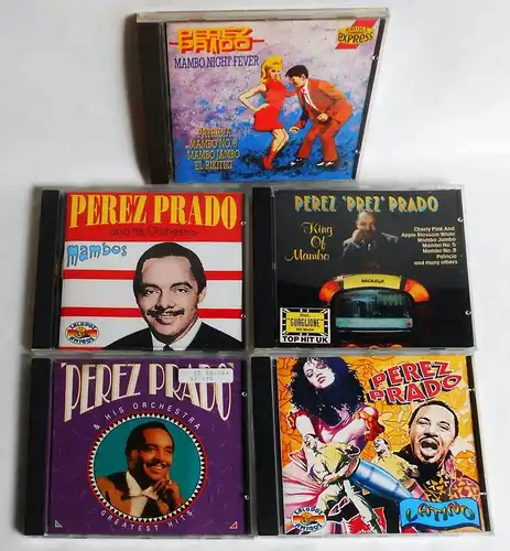 5 CD´s  Perez Prado - Sammlung -