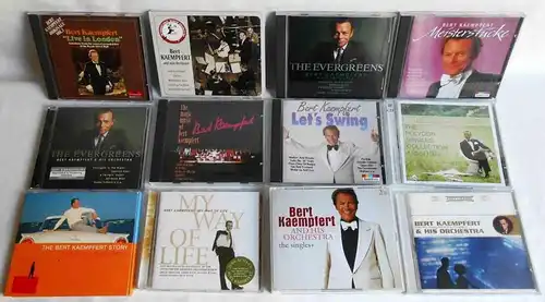 15 CD´s  Bert Kaempfert - Best and More....   - Sammlung -