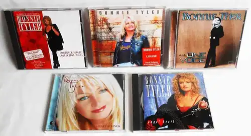 5 CD´s  Bonnie Tyler  - Sammlung -