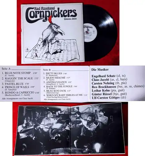 LP Red Roseland Cornpickers: Classic Jazz (Auviton 2021) D 1984