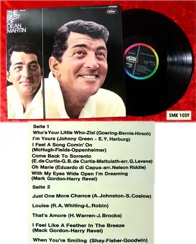 LP Dean Martin The Best of Dean Martin