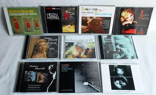 10 CD Helen Merrill  - Sammlung -