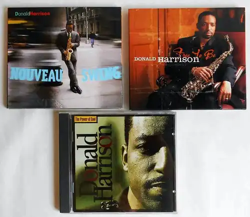 3 CD Donald Harrison - Sammlung -