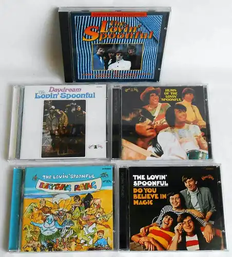 5 CD´s  Lovin´ Spoonful  - Sammlung -