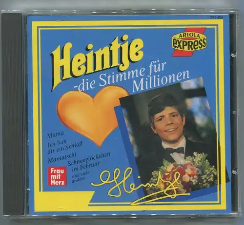 CD Heintje: Stimme für Millionen (Ariola Express)