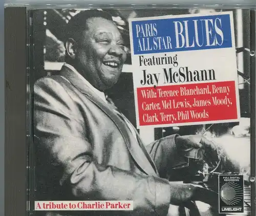 CD Jay McShann: Paris AllStar Blues - Tribute to Charlie Parker (Limelight) 1991