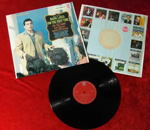LP Mario Lanza: For The First Time (RCA LM-2338-C) D 1959