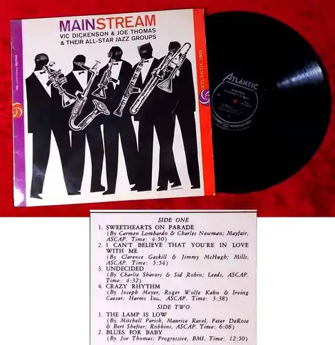 LP Vic Dickenson & Joe Thomas: Mainstream (Atlantic 1303) DK