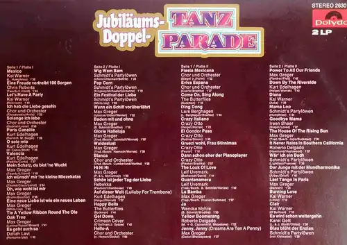2LP Jubiläums Doppel Tanzparade (Polydor 2630 065) D 1973