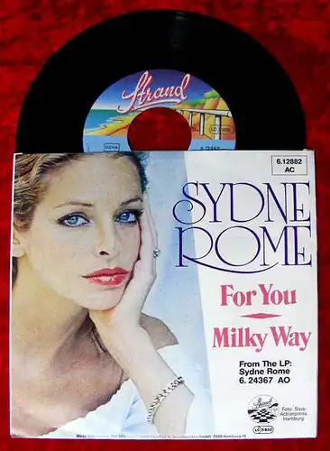 Single Sydne Rome: For You / Milky Way (Strand) D