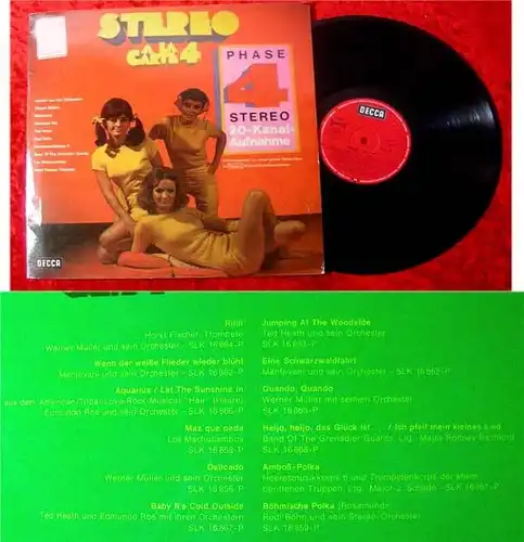 LP Stereo a la Carte 4 Phase 4 Werner Müller Edmundo Ro