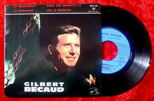 EP Gilbert Becaud Et Maintenant + 3