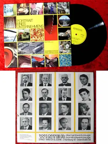 LP Portrait eines Unternehmens - Aufnahme einer Rundfunksendung 1972