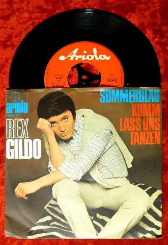 Single Rex Gildo: Sommerblau (Ariola 19 562 AT) D