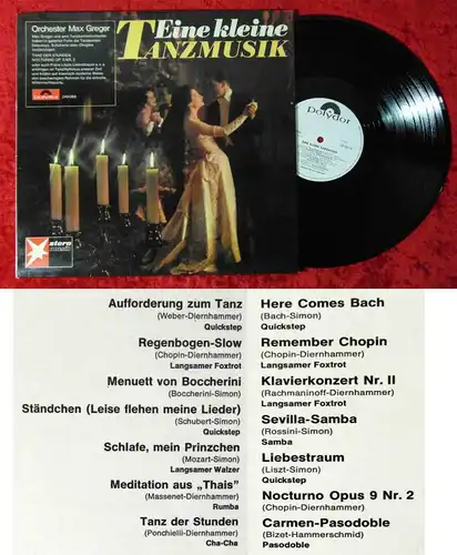 LP Max Greger: Eine kleine Tanzmusik (Polydor 249 066) D 1966 Promo